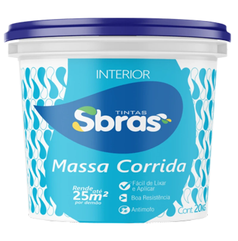 MASSA CORRIDA PVA  BALDE 20KG